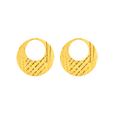 22K Gold Elegant Reversible Nattiyan Earrings